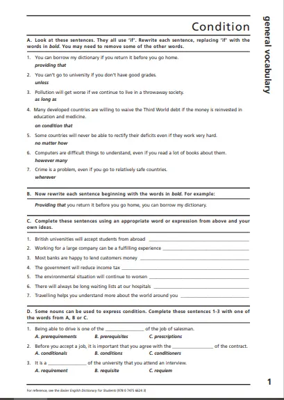 Nội dung sách Check your English Vocabulary for IELTS