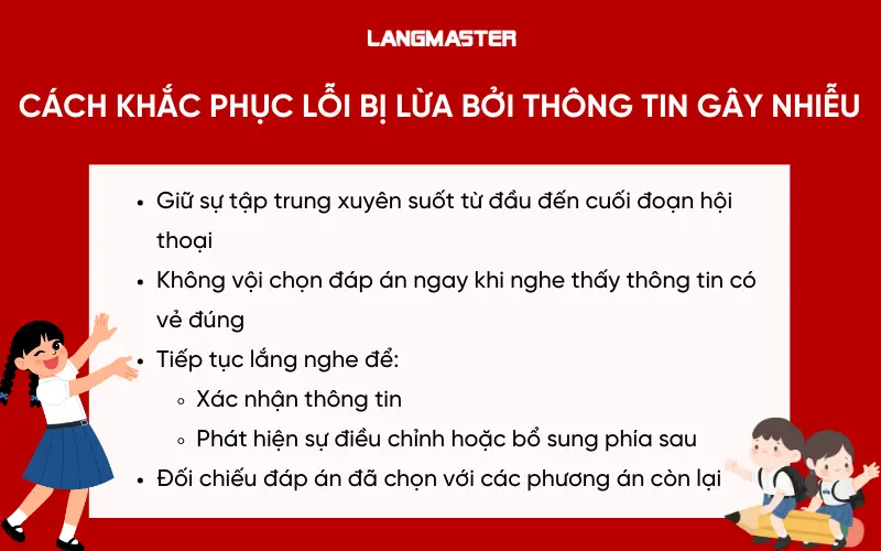 Cách khắc phục lỗi Bị lừa bởi thông tin gây nhiễu