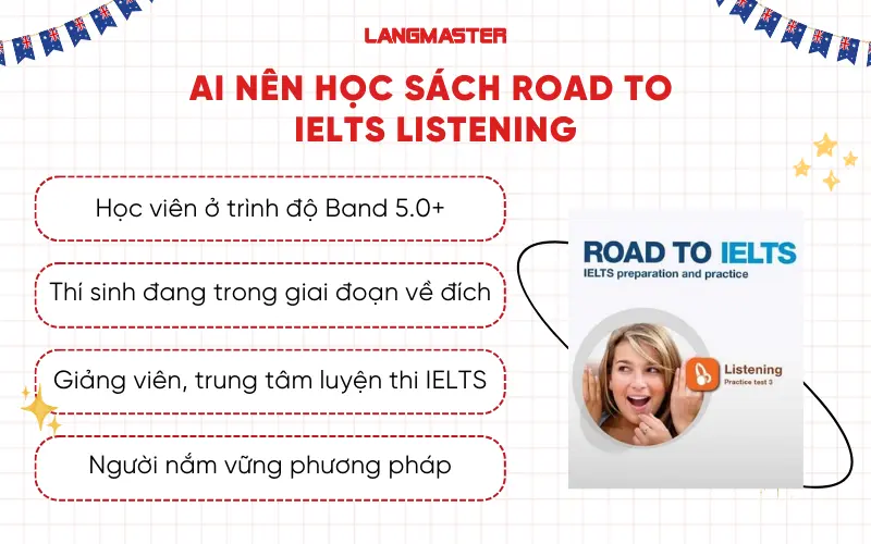 Ai nên học sách Road to IELTS Listening