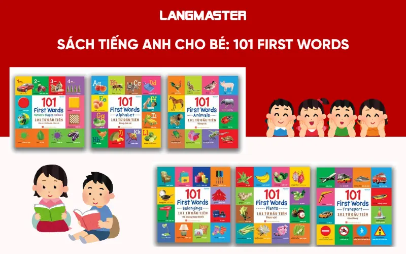 Sách tiếng Anh cho bé: 101 First Words