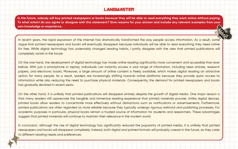 Bài mẫu tham khảo IELTS Writing Task 2 Cambridge 15 Test 2