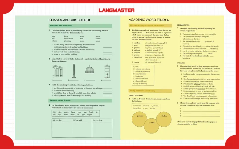 Nội dung sách Focus on IELTS Foundation - Workbook