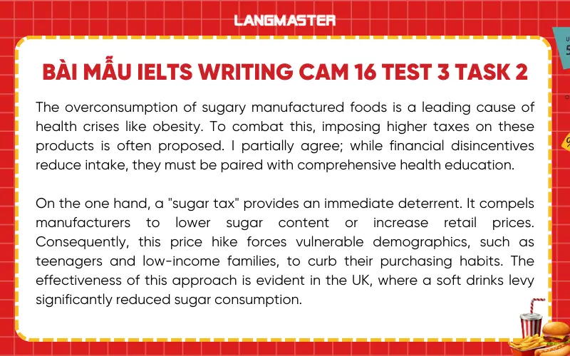 BÀI MẪU IELTS WRITING CAM 16 TEST 3 TASK 2