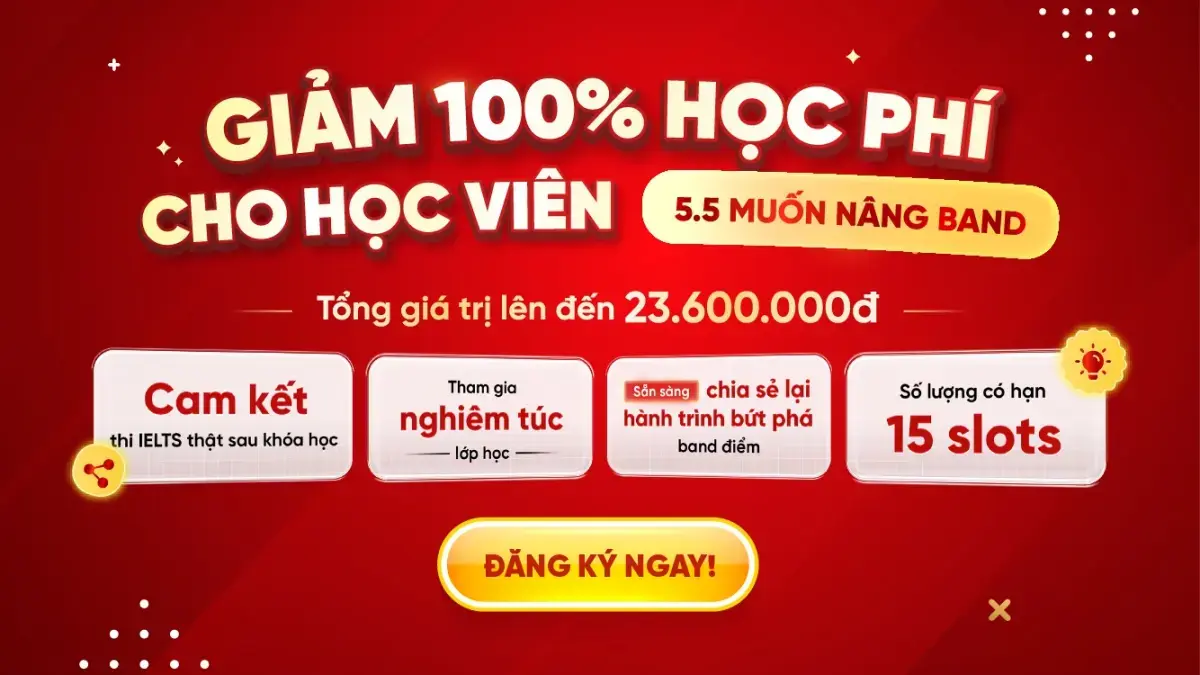 Học bổng IELTS tại Langmaster