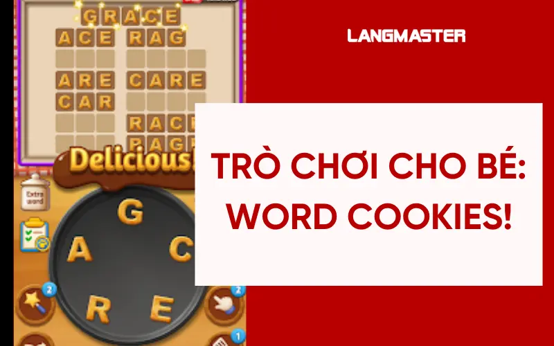 Word Cookies - trò chơi tiếng Anh online cho trẻ em