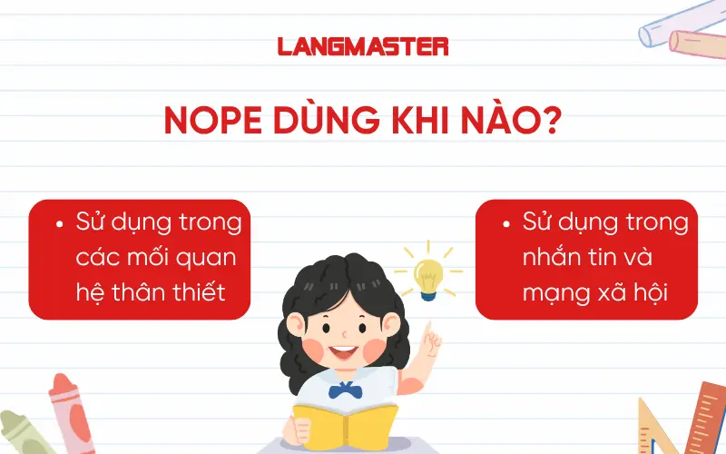 Cách sử dụng nope