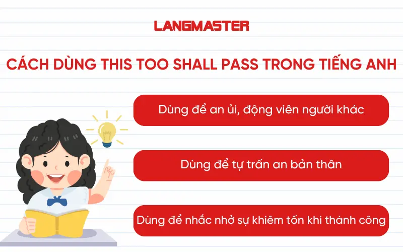 Cách dùng This too shall pass trong tiếng Anh