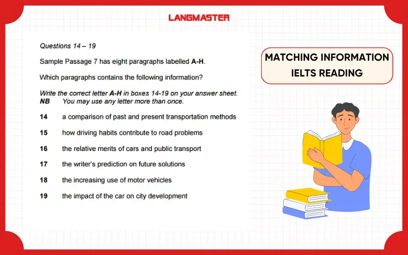 Dạng bài Matching information IELTS Reading