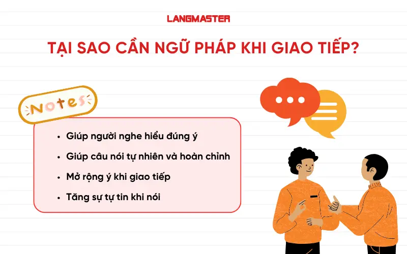 Tại sao cần ngữ pháp khi giao tiếp?