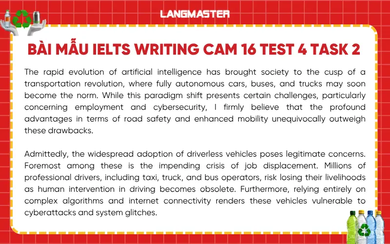 BÀI MẪU IELTS WRITING CAM 16 TEST 4 TASK 2