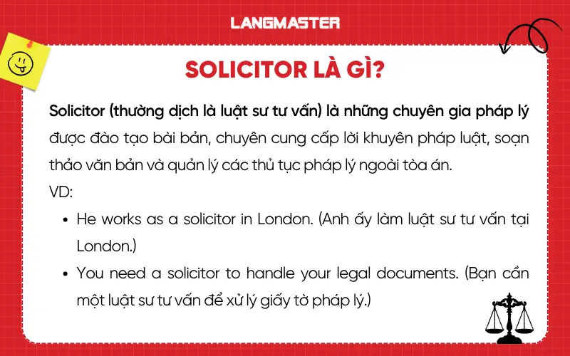 Solicitor là gì?