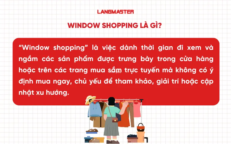 Window shopping là gì?