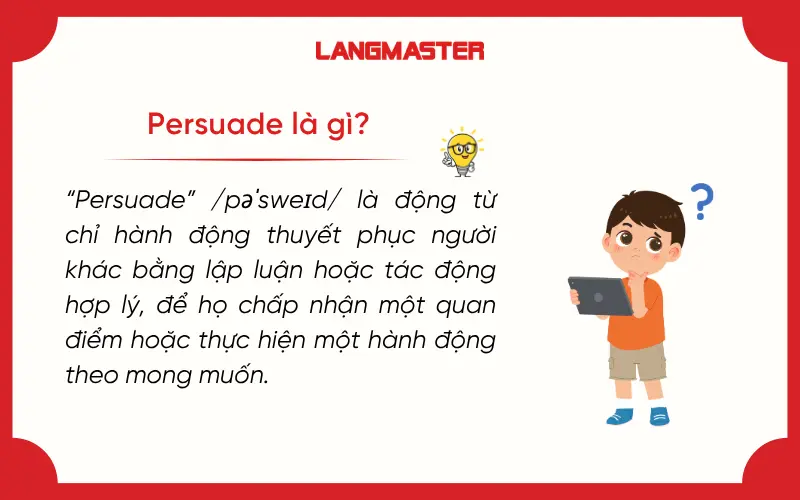 Persuade là gì?
