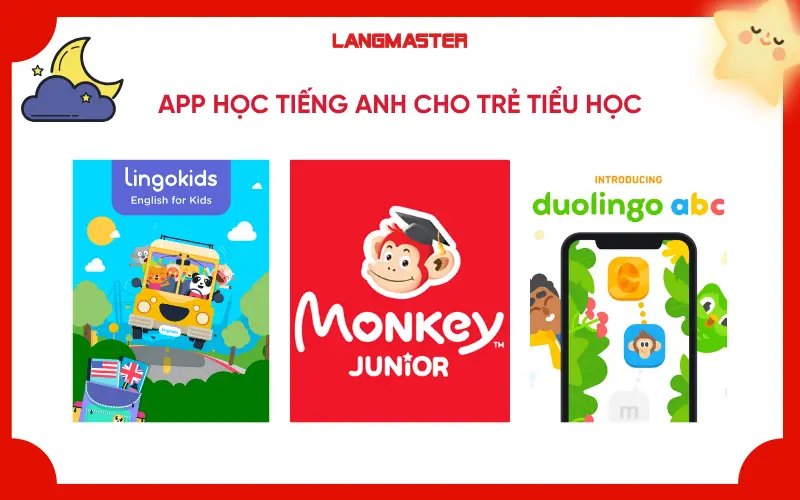 App học tiếng anh cho trẻ tiểu học 