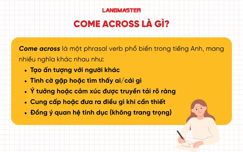Come across là gì?