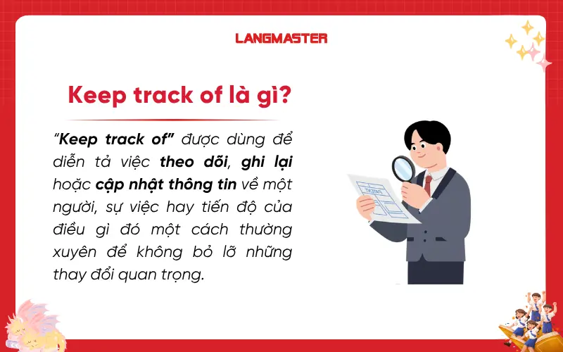 Keep track of là gì?