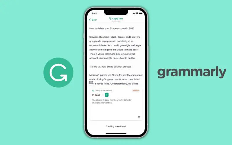 Grammarly - AI chữa lỗi ngữ pháp & Viết