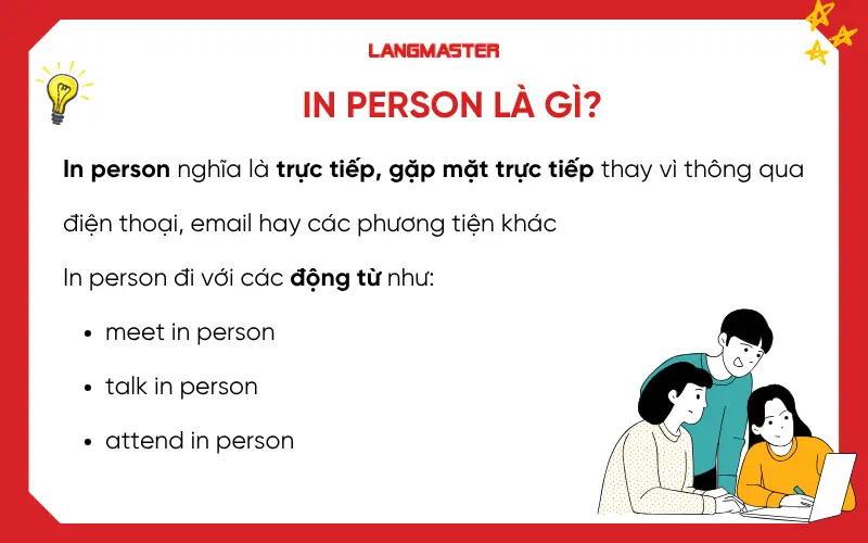 In person là gì?