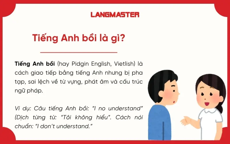Tiếng Anh bồi là gì