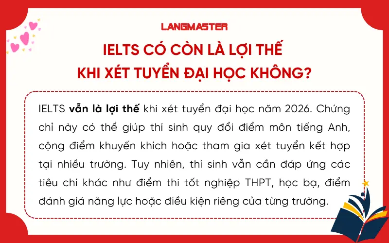 IELTS vẫn là lợi thế, nhưng phải dùng đúng cách