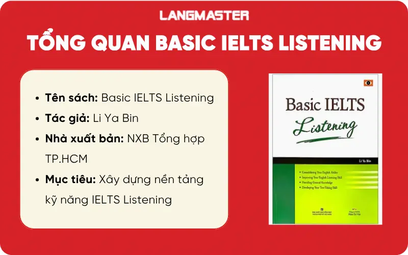 Thông tin tổng quan sách Basic IELTS Listening
