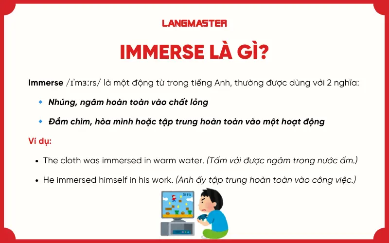 Immerse là gì