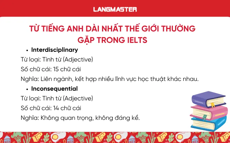 Từ tiếng Anh dài nhất thế giới thường gặp trong IELTS