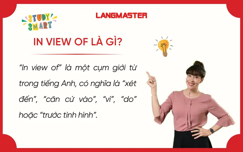 In view of là gì?