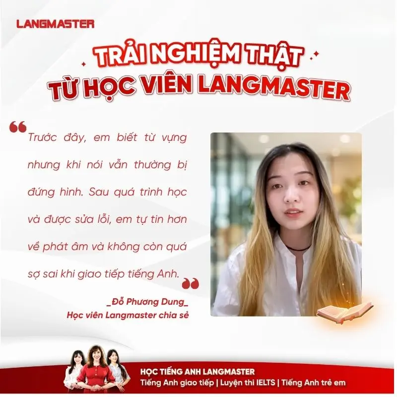 Khó khăn của Phương Dung khi học IELTS