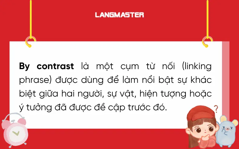 By contrast nghĩa là gì?