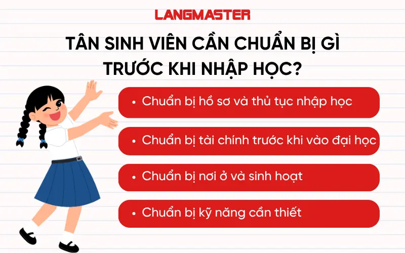 Chuẩn bị kỹ năng cần thiết trước khi bước vào đại học