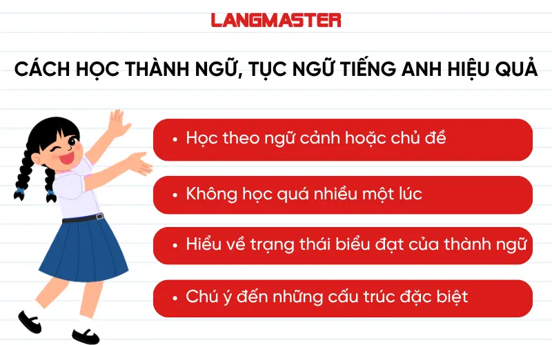 Cách học thành ngữ, tục ngữ tiếng Anh hiệu quả