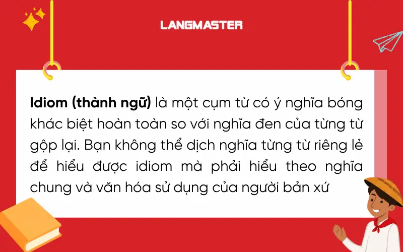 Thành ngữ tiếng Anh gọi là idiom