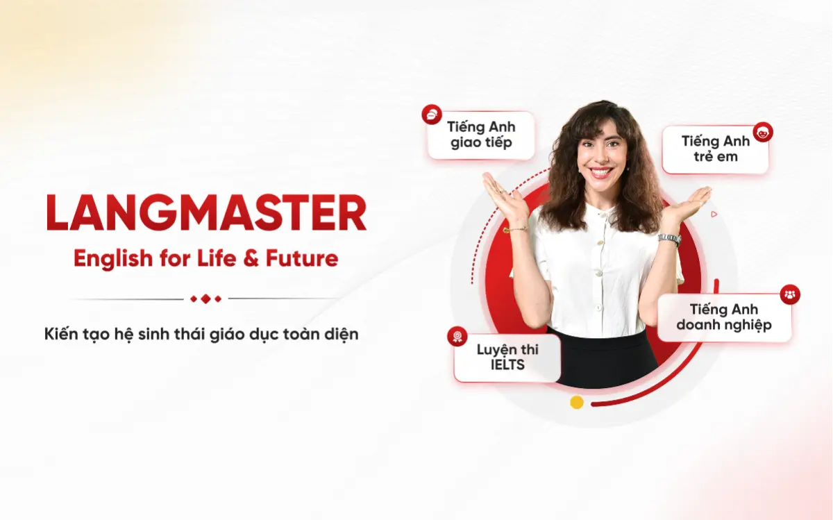Hệ sinh thái sản phẩm giáo dục tại Langmaster