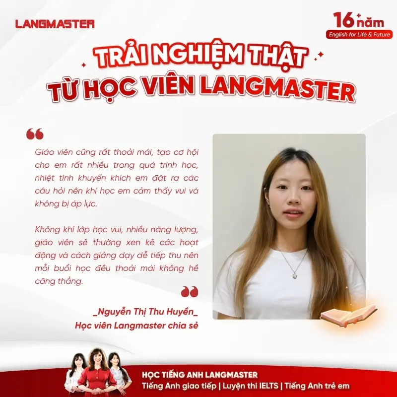 Hình thức học 1 kèm 1 mang lại nhiều thuận lợi cho Thu Huyền