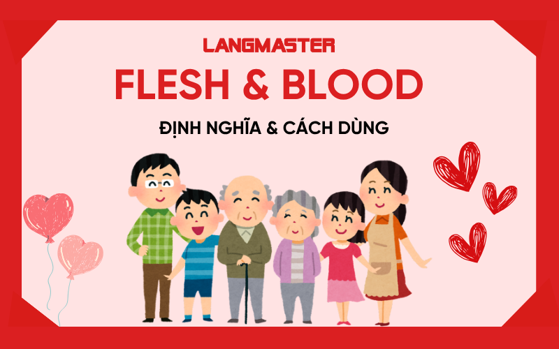 Flesh and blood: Định nghĩa và cách dùng chuẩn trong tiếng Anh