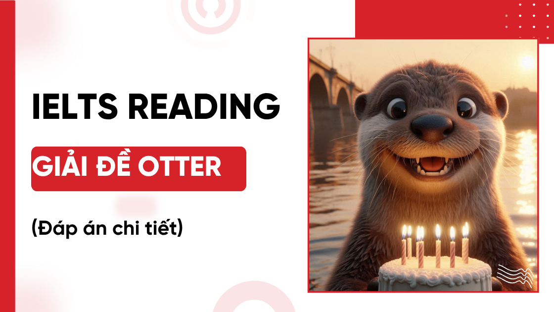 Giải đề thi IELTS Reading: Otter (FULL ANSWERS)