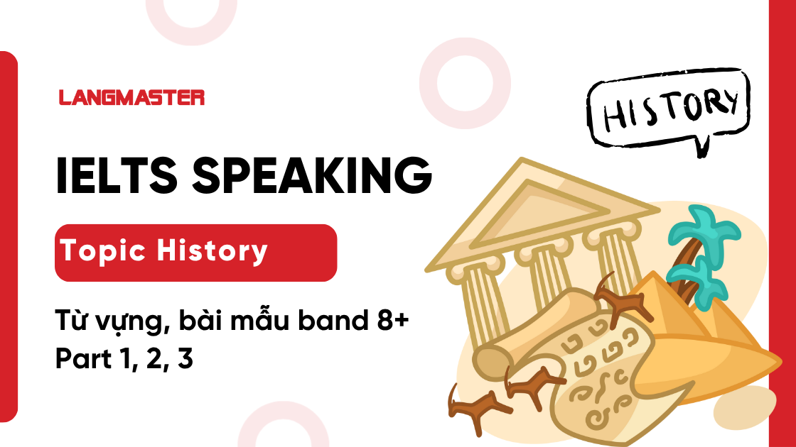 IELTS Speaking Topic History: Từ vựng & Bài mẫu Part 1, 2, 3