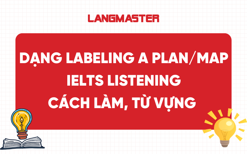 Labeling A Plan/Map IELTS Listening: Cách làm và từ vựng
