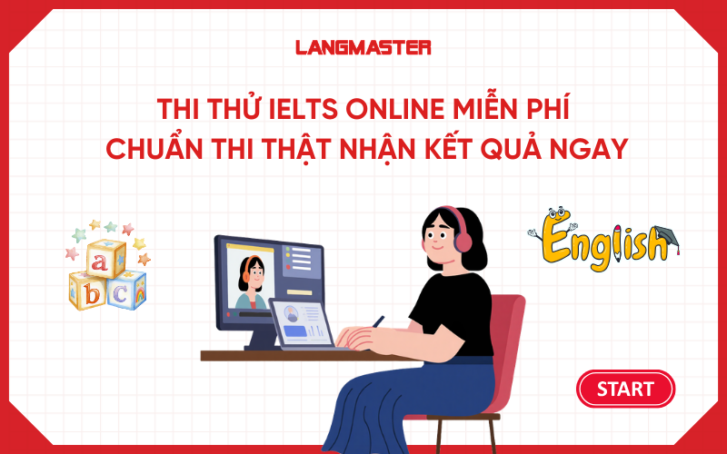 Thi thử IELTS Online Miễn Phí: Chuẩn thi thật, nhận kết quả ngay
