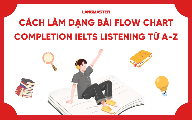 Cách làm dạng bài flow chart completion IELTS Listening từ A-Z