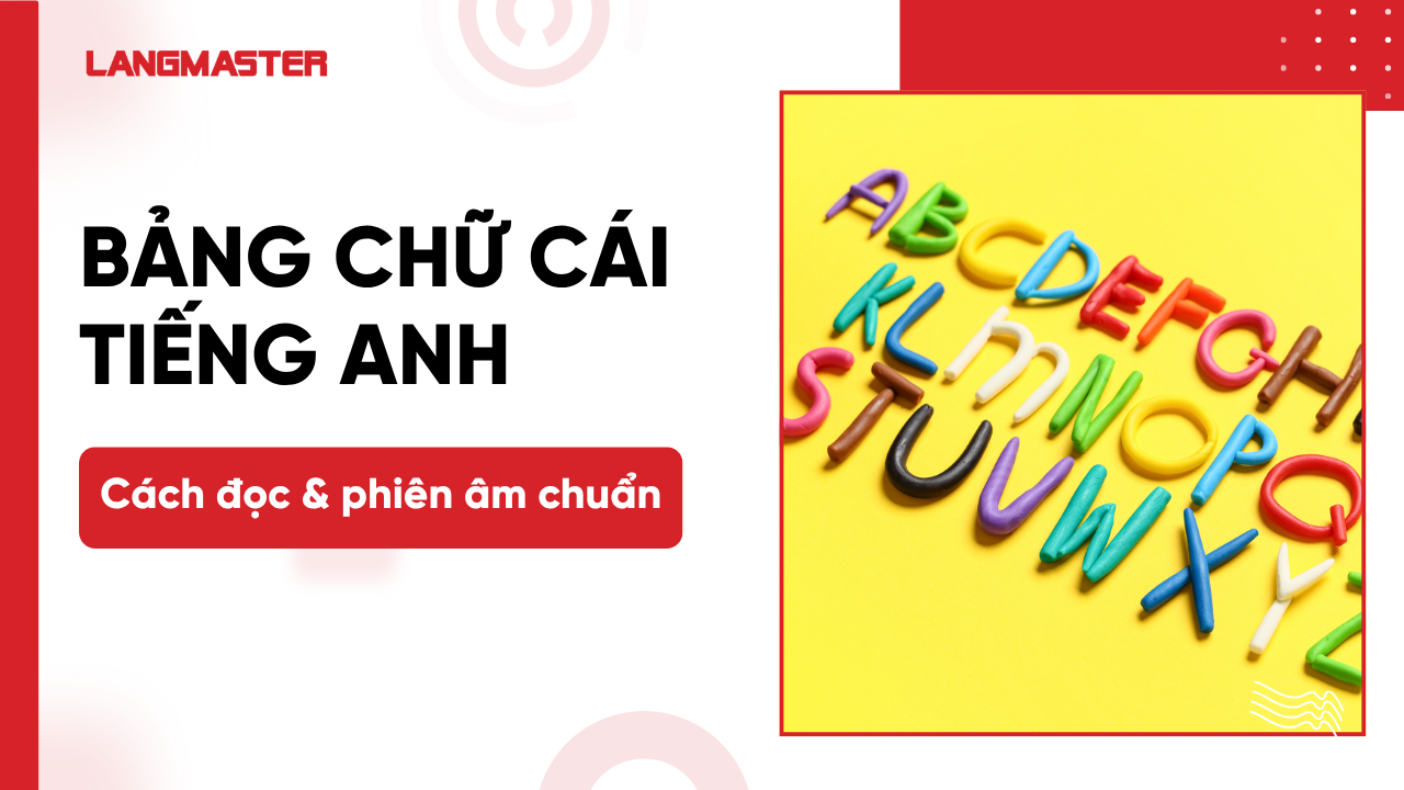 Bảng chữ cái tiếng Anh: Cách đọc và phiên âm chuẩn nhất