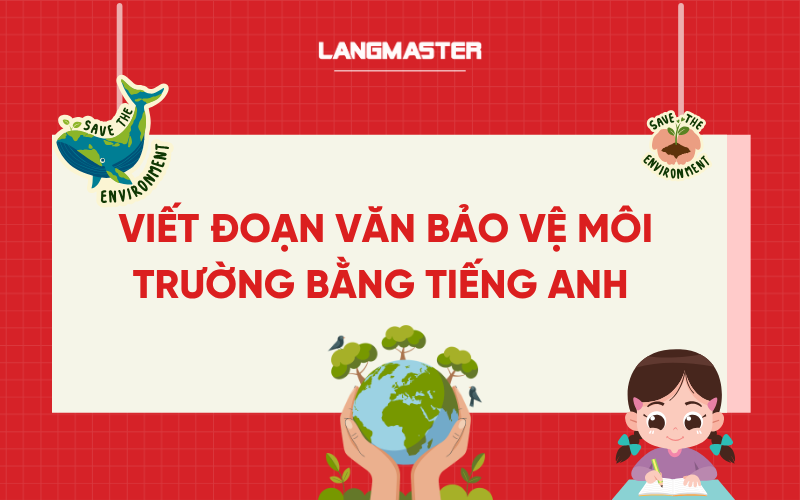 Viết đoạn văn bảo vệ môi trường bằng tiếng Anh lớp 8 điểm cao
